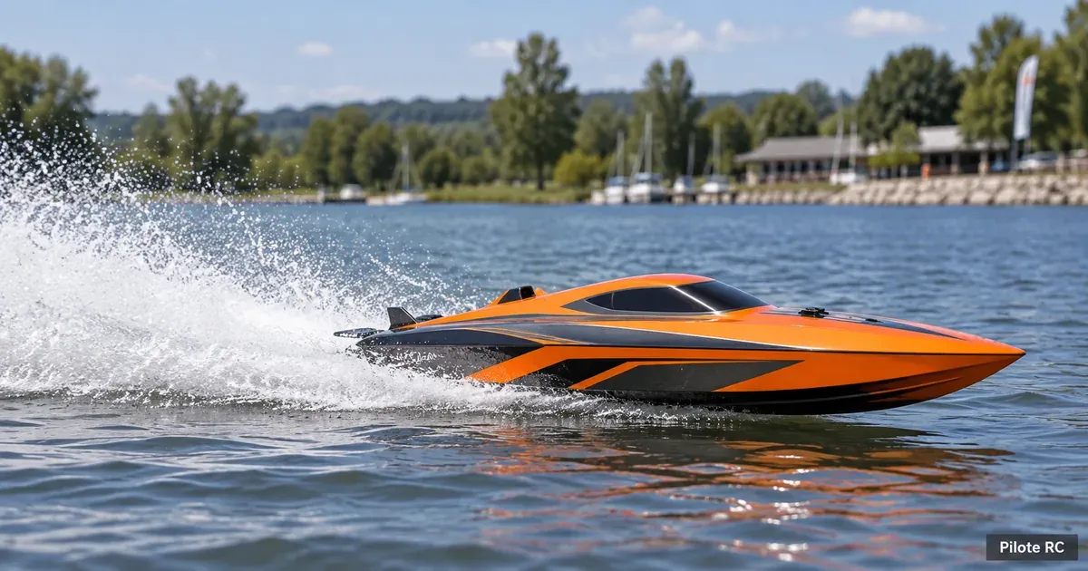 Bateau RC brushless