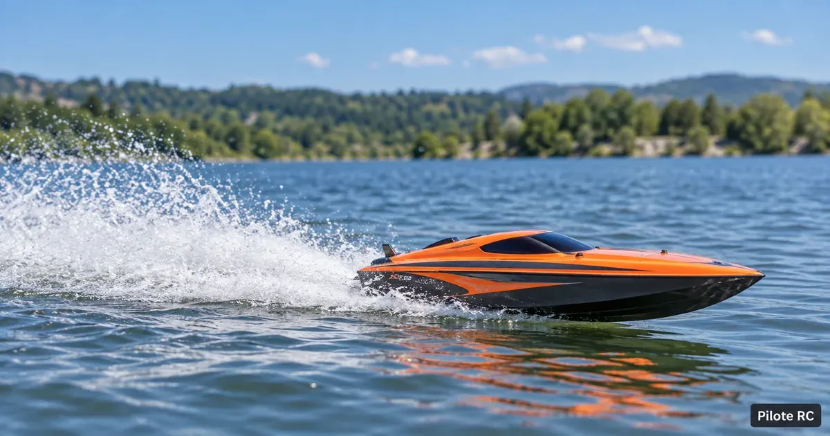 Bateau RC enfant