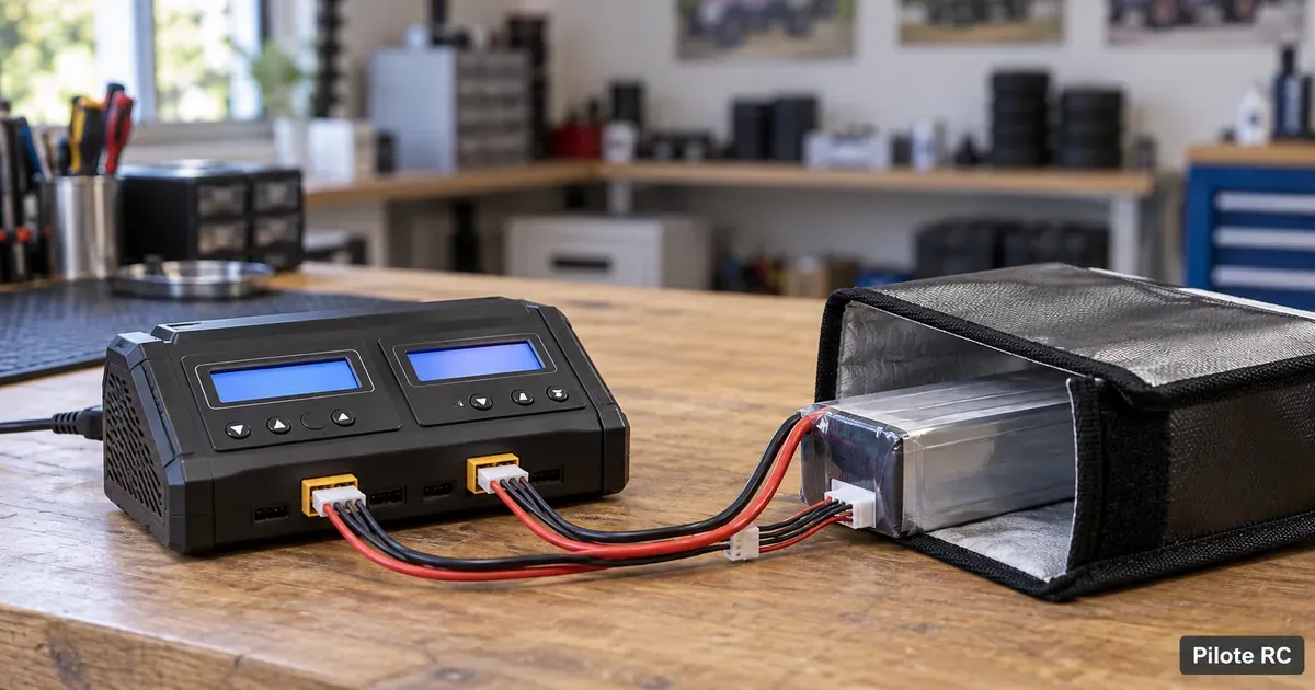 Chargeur LiPo double