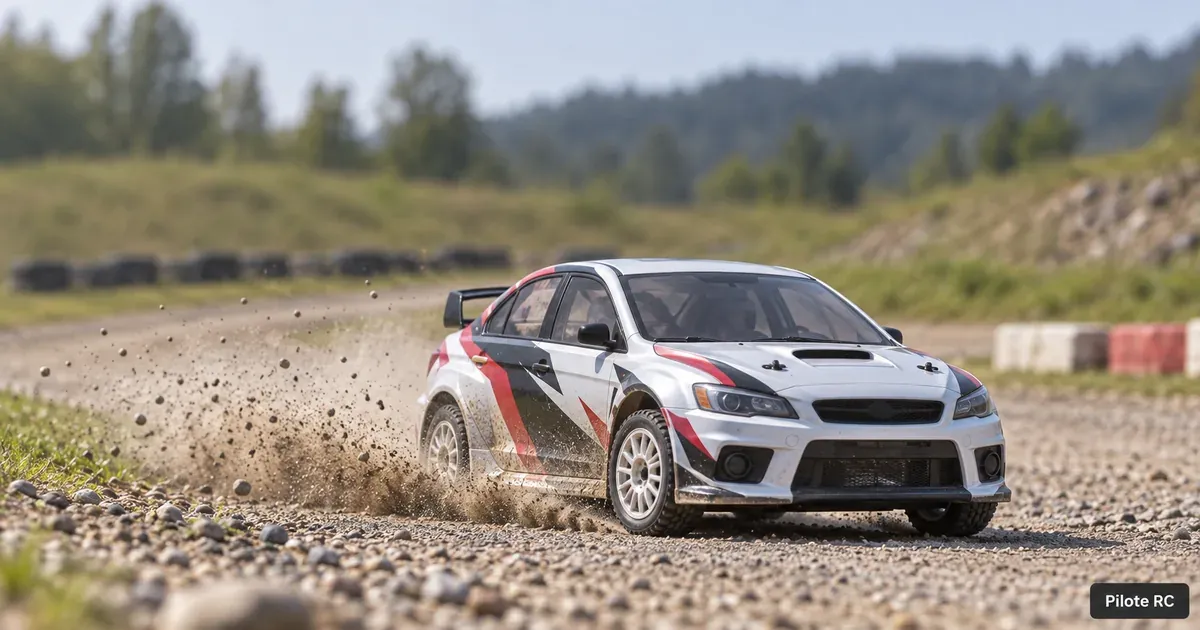 Voiture RC rally